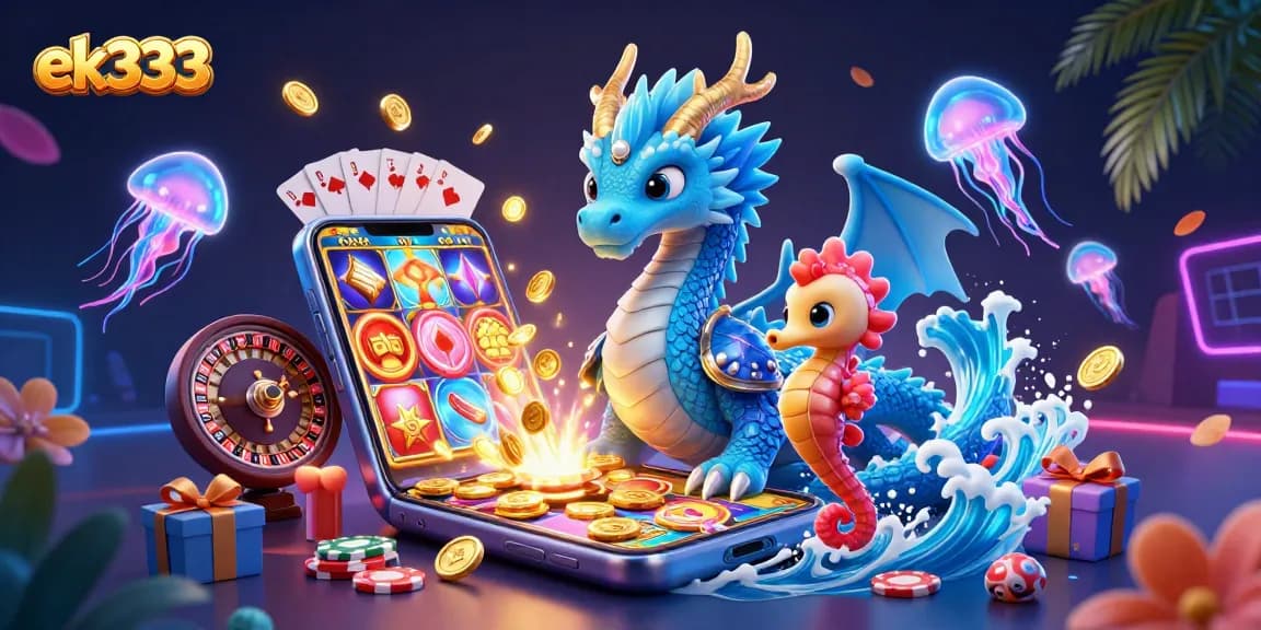 Engage with the thrilling ek333 casino experience featuring dynamic slots and captivating ocean creatures.