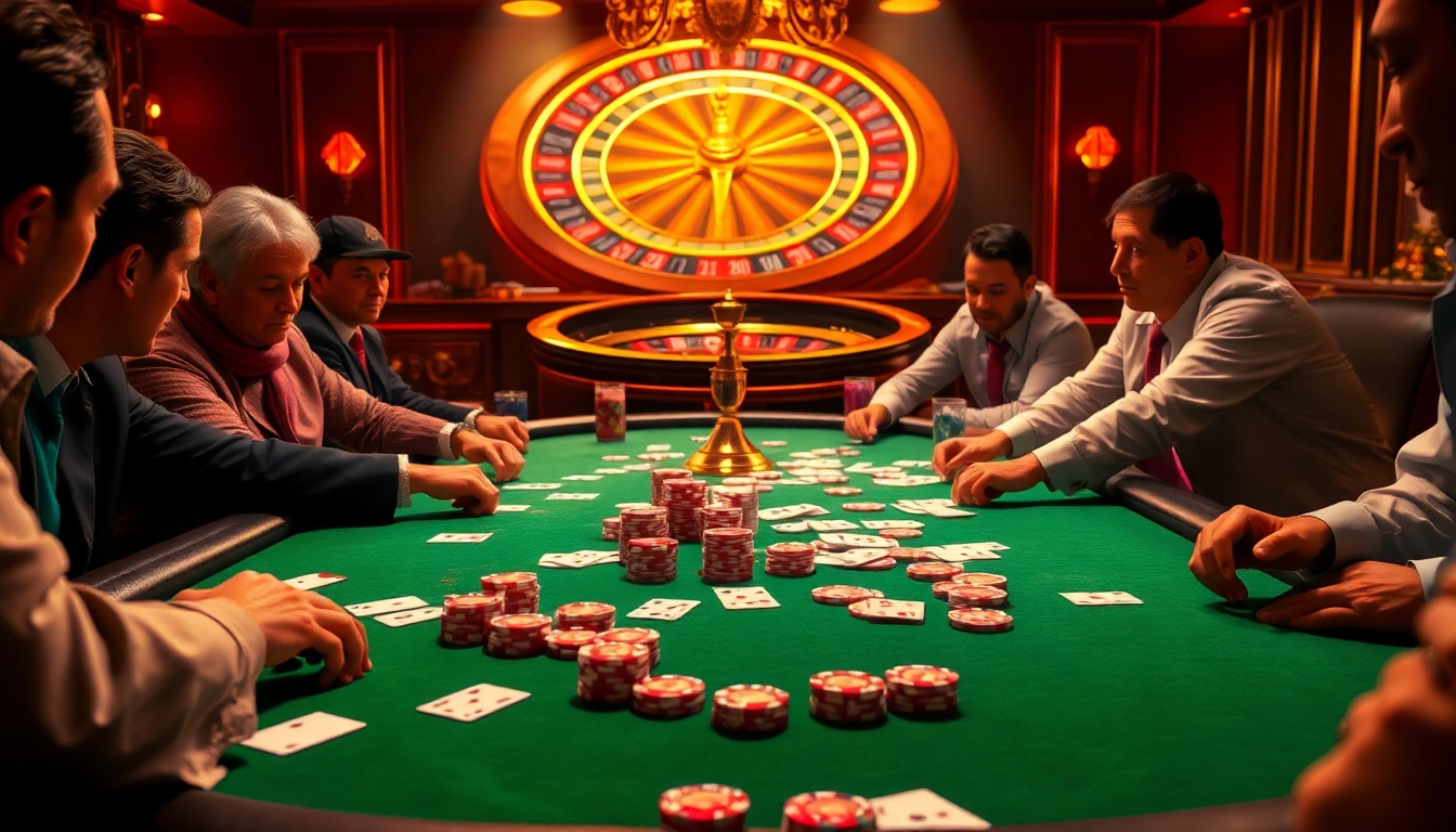 High-stakes excitement at U 888 poker table with chips and cards in play.