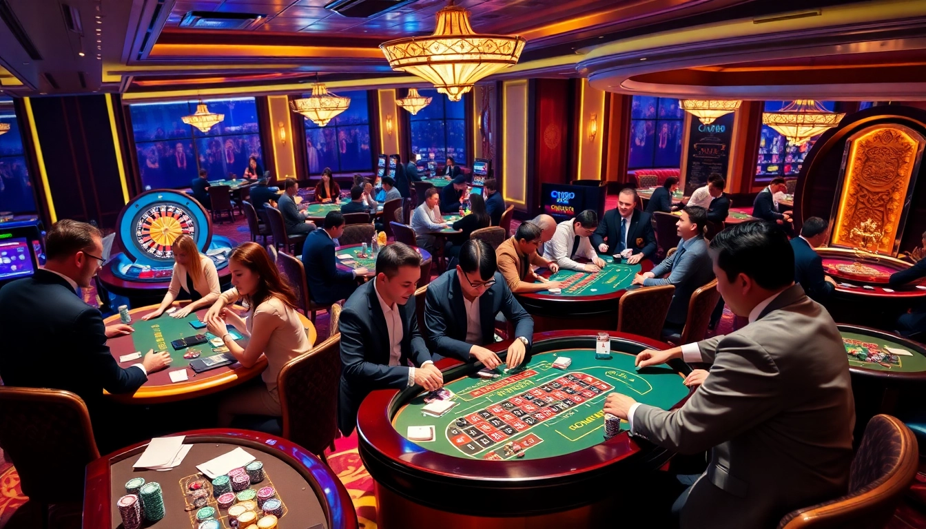 CM88 gaming strategies at a vibrant casino table filled with excitement.