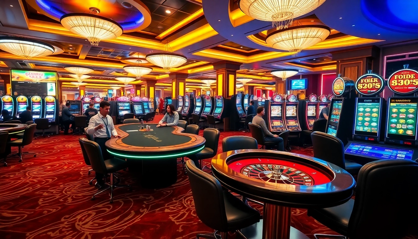 Experience the thrill of casino gaming at https://hay88.my/ with vibrant tables and machines.