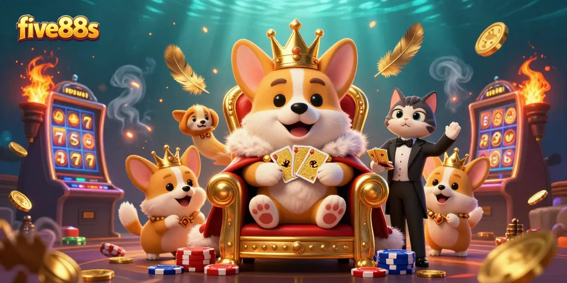 Experience five88s immersive gameplay with engaging slot machines and charming characters.