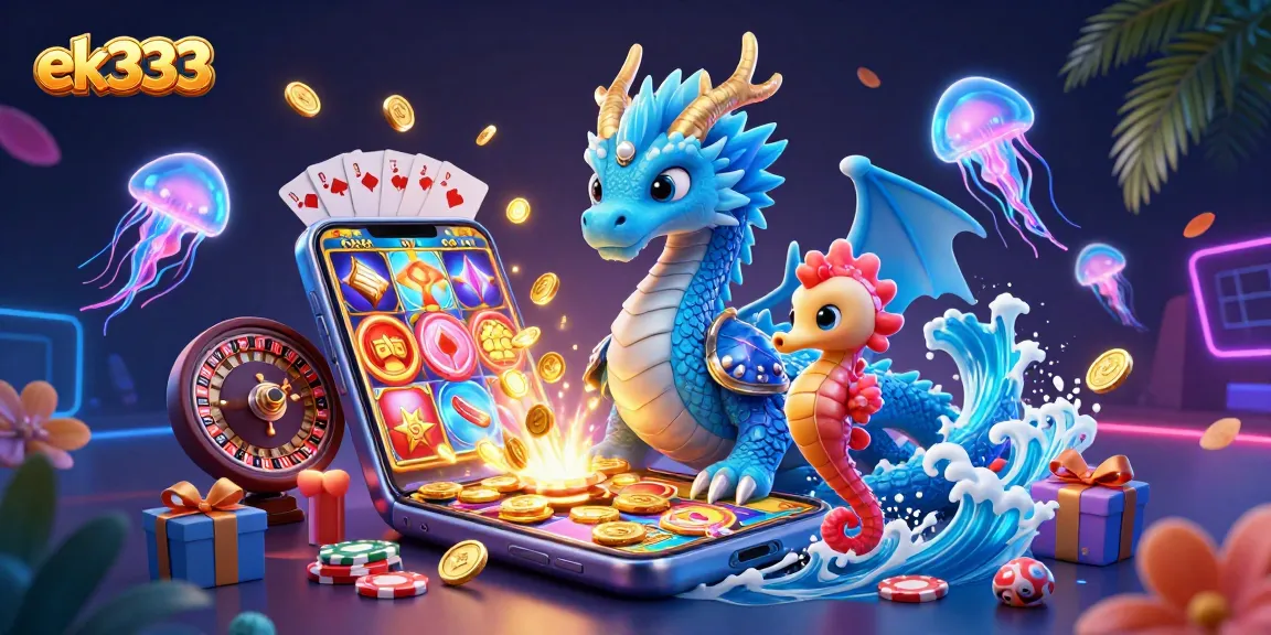 Engage with the thrilling ek333 casino experience featuring dynamic slots and captivating ocean creatures.